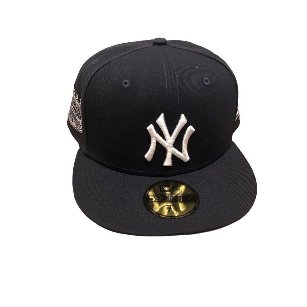 New Era New York Yankees All Star Patch 59FIFTY Fitted Hat Cap Size 7 3/4